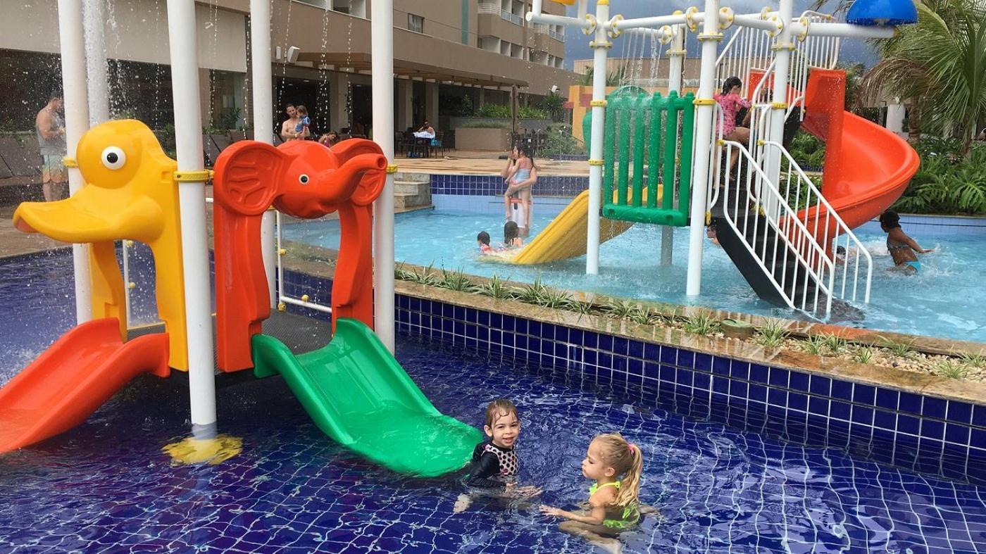 Olimpia Park Resort O Mais Divertido Resort Em Frente Ao Thermas Dos Laranjais - Pague Em Ate 12 Vezes Екстер'єр фото